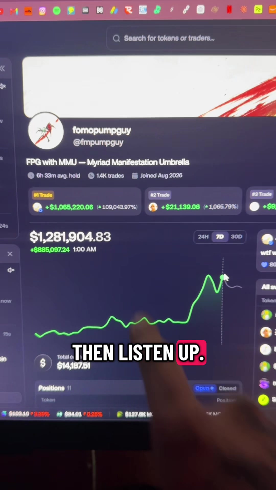 Use Code : Ayosix | On FOMO #fomo #memecoins #daytrading #trading #memecointips