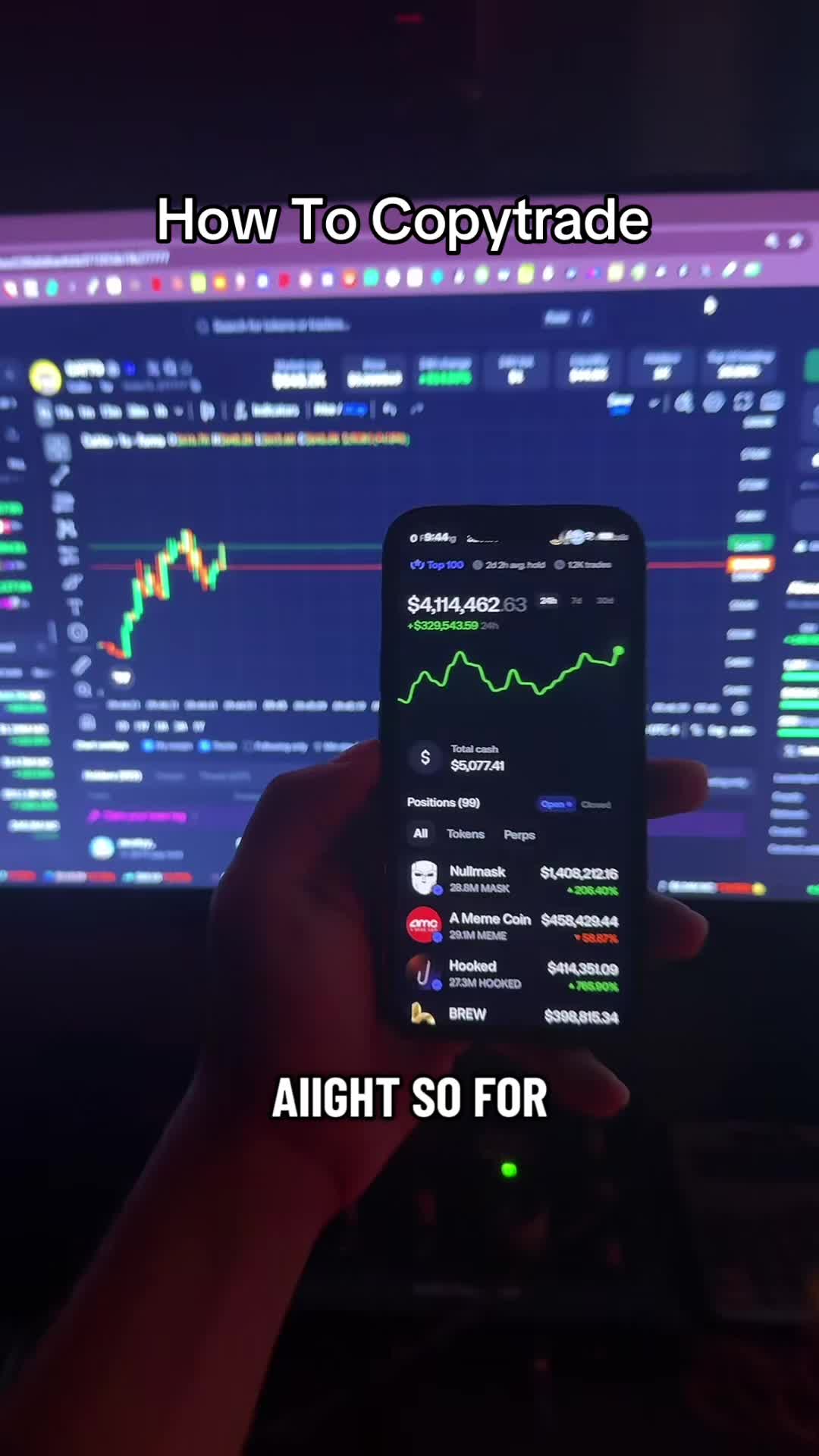 This Is How To Copytrade The Right Way ✅ #memecoins #crypto #copytrading #copytradingforbeginners