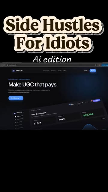 Comment “UGC” for the full guide. Making money with Ai has never been easier! #ugccreator #sidehustle #passiveincome...