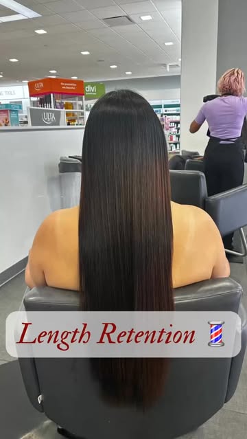 Sometimes retaining length means knowing when it’s time for a trim. ✂️✨ Today was my semi-annual trim, and my trusted...