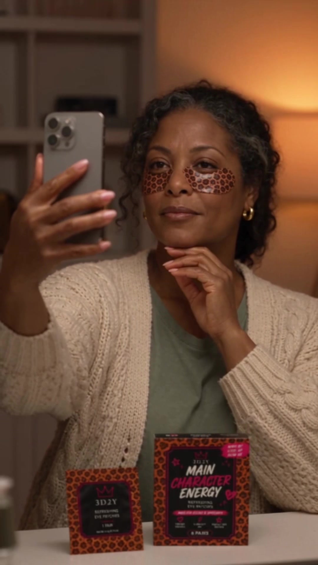 the most BEAUTIFUL eye patches. I never see eyebags anymore! #beauty #skincare #cozy #makeup #viralvideos