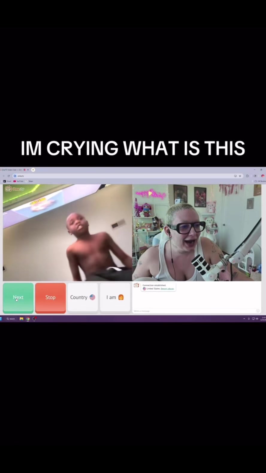 she's genuinely so funny #fyp @vanilla #vanillamace #funny #clipped #ometv