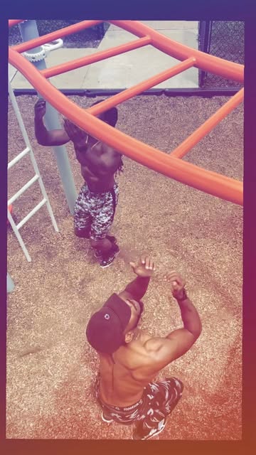 The ULTIMATE PARK WORKOUT! W/ @built2blastfitness ⚡️ No excuses you can GET RIGHT anywhere even if you have kids SUMM...