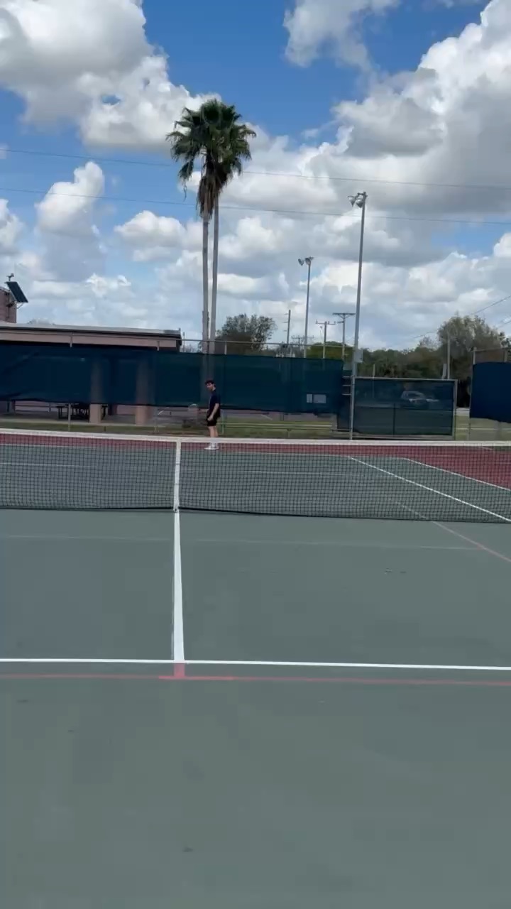 Tennis practice