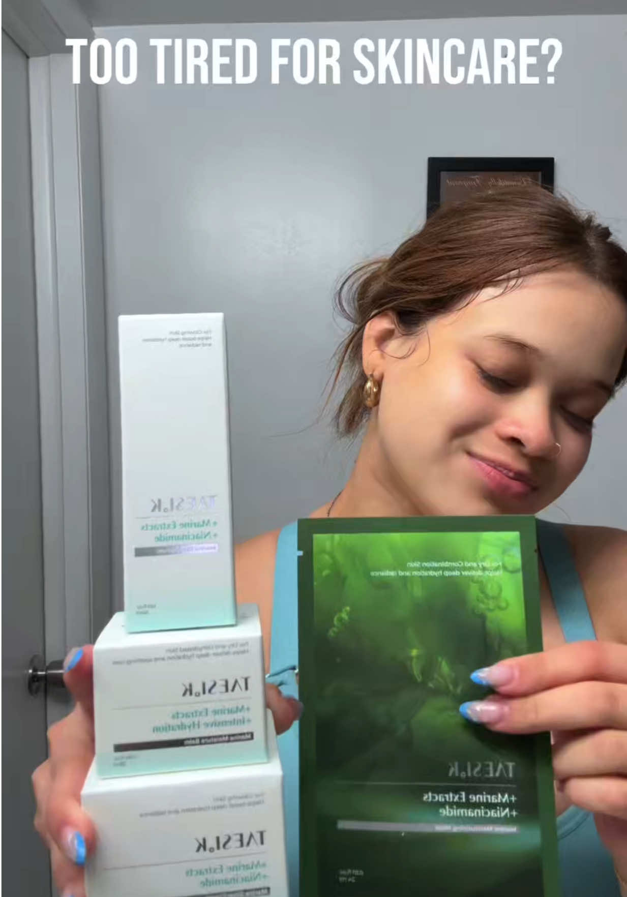 When I want skincare without the effort 🤭 #taesi_k #sheetmask #glasskin #glowyskin #kbeauty @TAESI.K @Kglowing