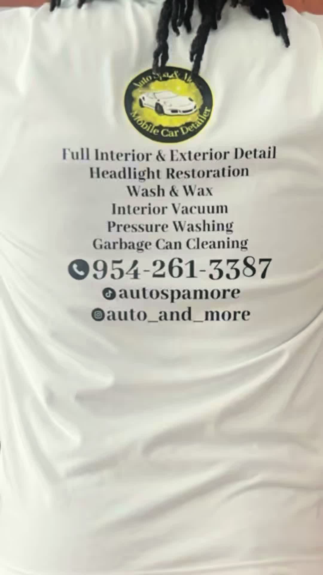 Book now Auto Spa & More #fyp #southflorida #mobiledetailer #cermiccoating #entrepreneur @Cari