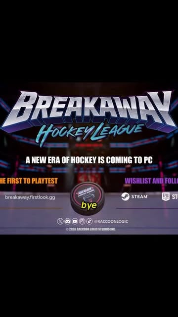 #ad 🎮: Breakaway Hockey League Competitive hockey is coming back to PC. Play as one skater and control everything do...
