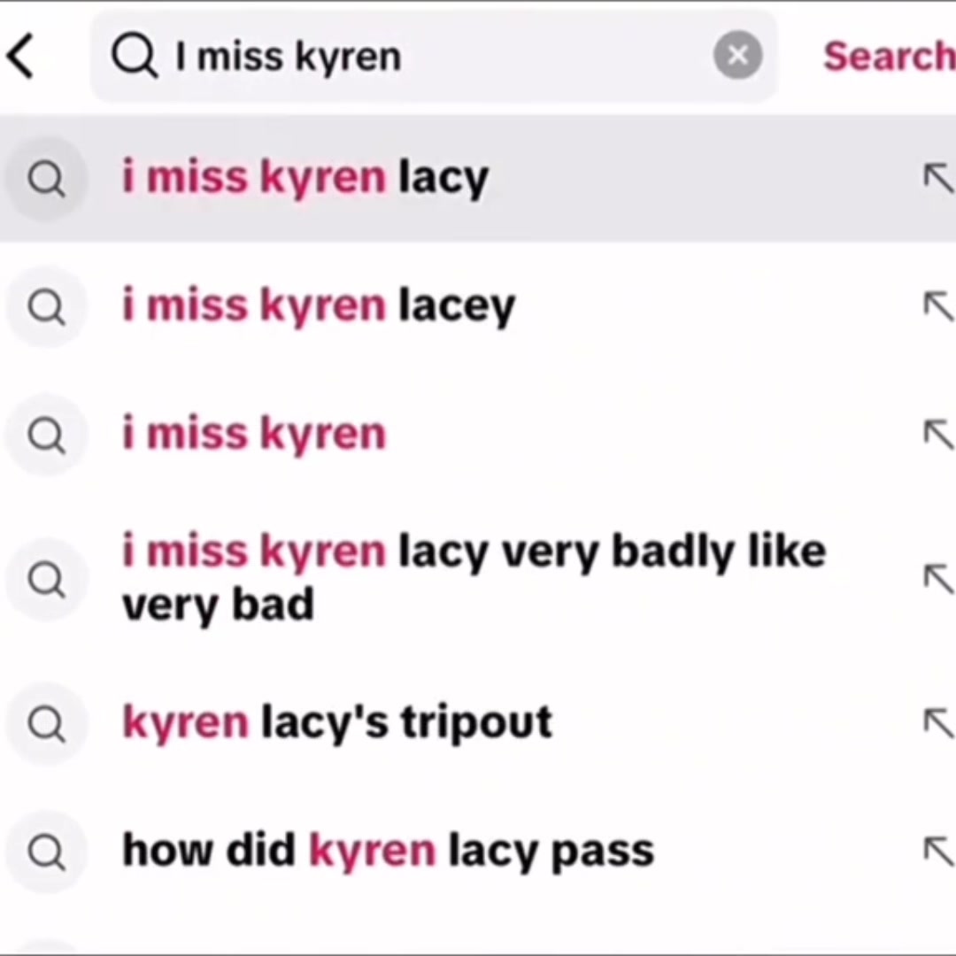 We all miss you k2 fly high 🕊️#kyrenlacy #viral #fyp #xyzbca #cfb