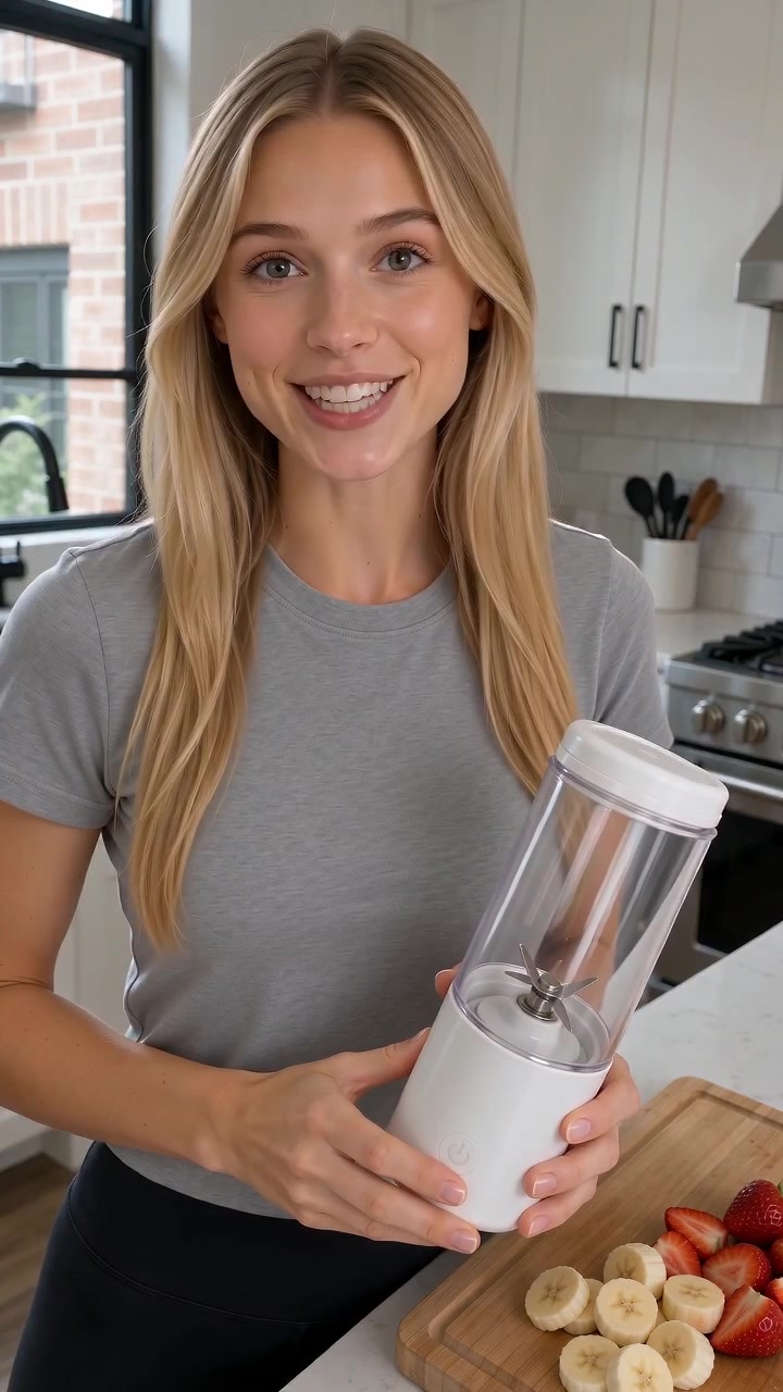 POV: You Finally Ditch the Huge Blender 🥤⚡️ #PortableBlender #Smoothie #KitchenGadgets #MustHave #creatorsearchinsights