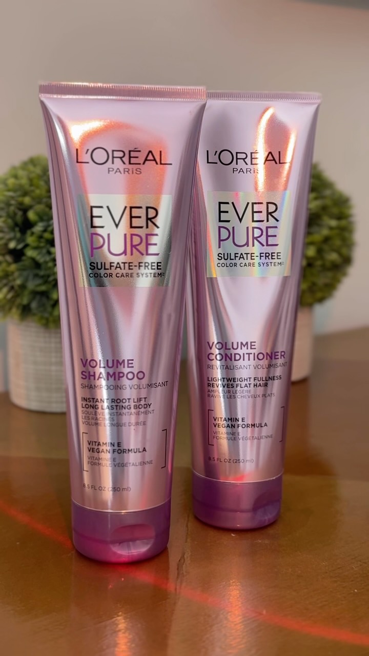 Volume without the heavy feeling ✨ L’Oréal EverPure Volume has become my go-to for fuller-looking, bouncy hair 🤍 #LO...