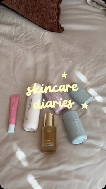 Products used >>> @rhode @merit @summerfridays 🫶🏼🌟🩵