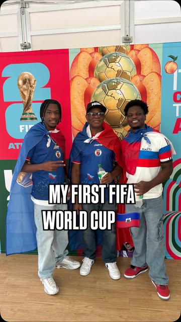 Thank you @fifafanfestival26 for the invitation 🥳🔥 and thank you to my country 🇭🇹🇭🇹@fhfhaiti yall played well l...