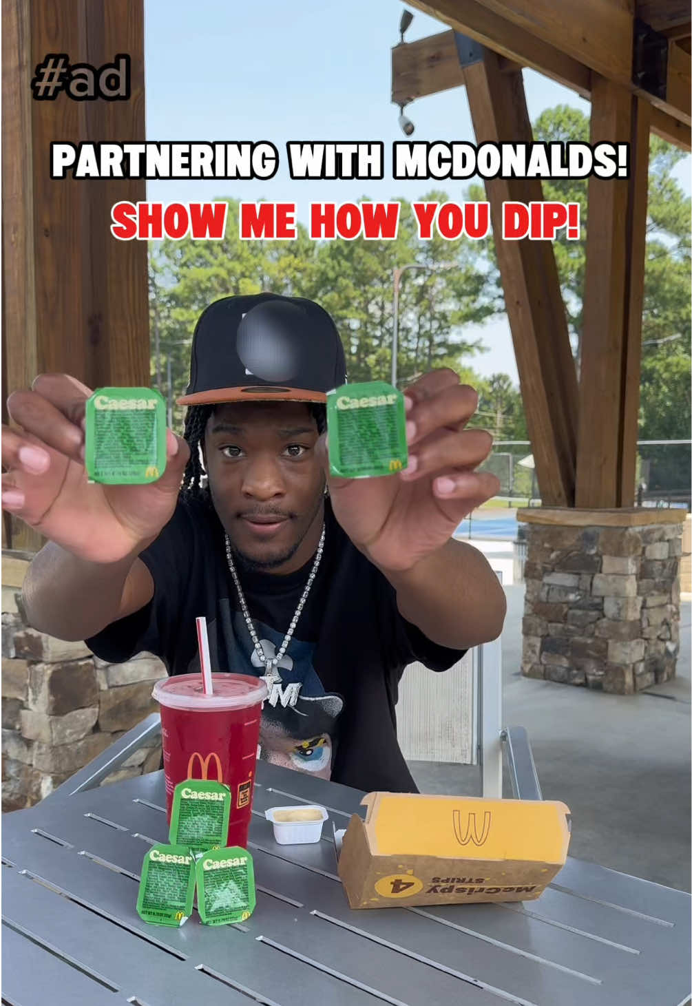 How Do You Dip?! 🤔 Here For A Limited Time! Try Them Before They’re Gone 🔥@mcdonalds #mcdscaesar