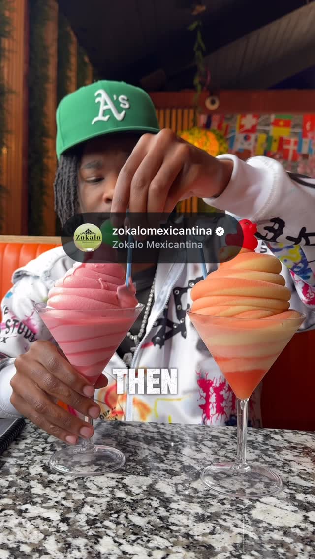 Go check out @zokalomexicantina located in Old Nat , Newman & Fayetteville Ga 🔥 Ask for their Soft Serve Margaritas...