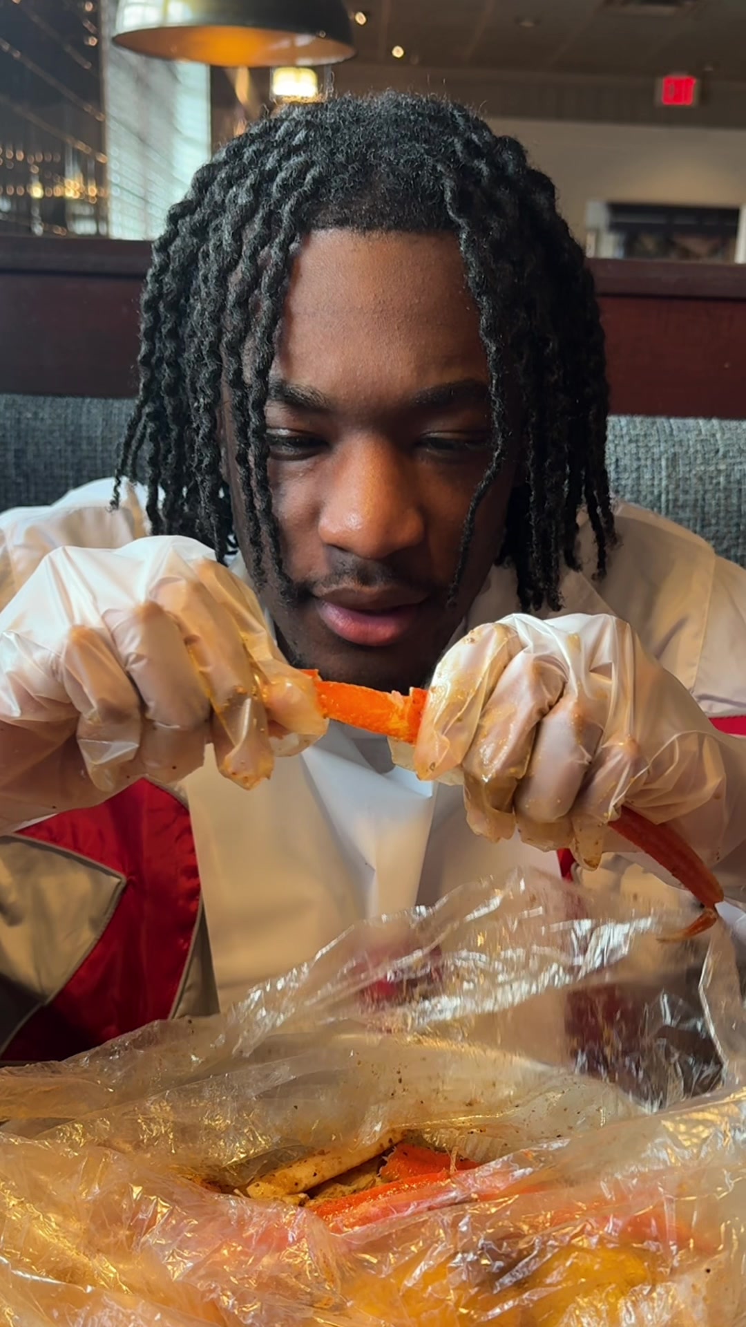 Try the New Crabfest Boil with me @redlobster 🦀#RedLobsterCrabfest