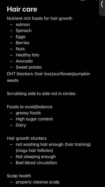You can literally find everything in my notes. Including hair health! #hair #beauty #taylorhurd #1 #healthyhair #notes
