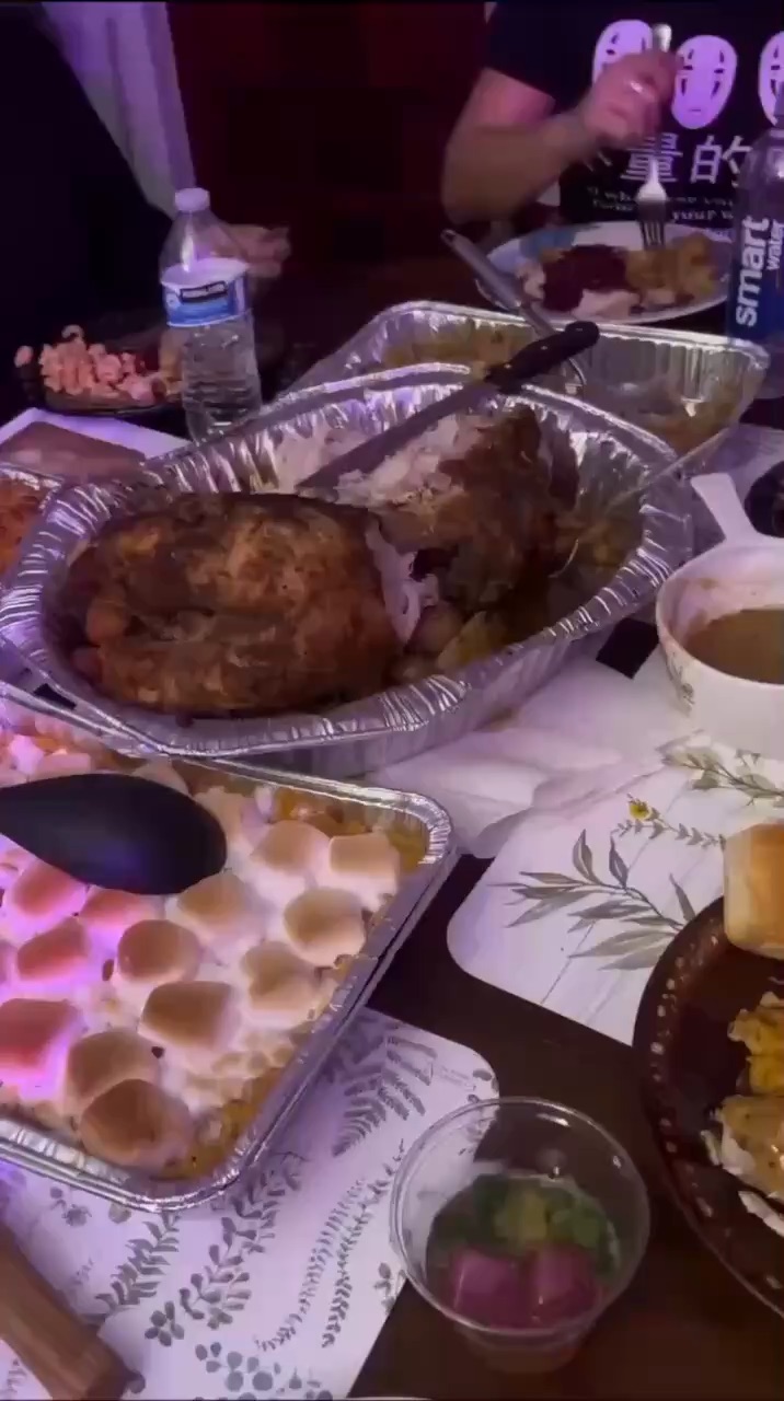 Never ask who made food on thanksgiving