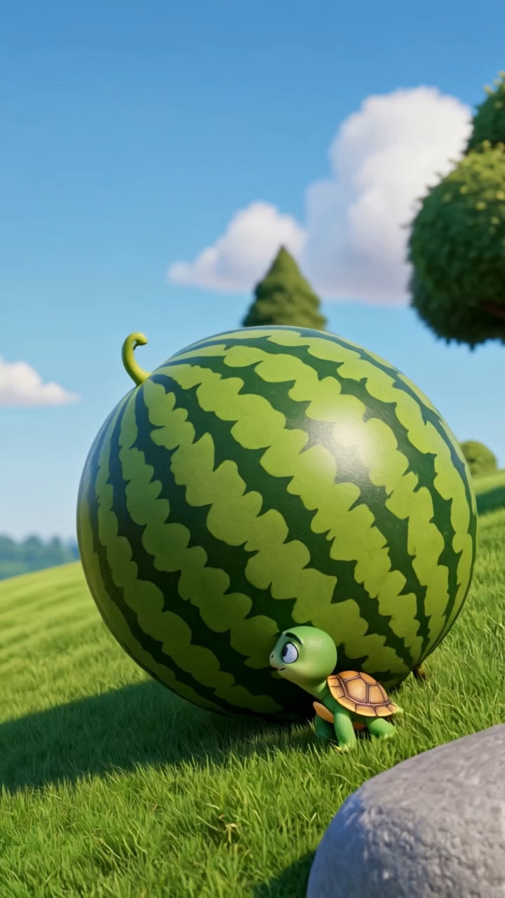 The watermelon roll