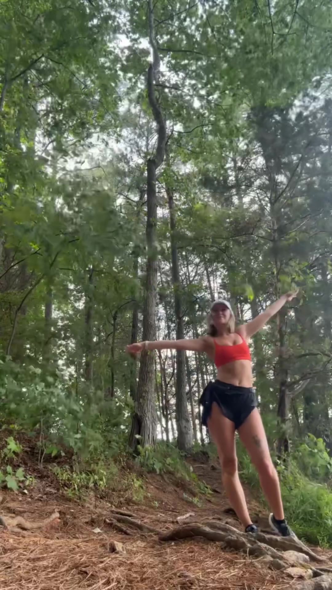 I belong outside. #outdoors #warmweather #runningfits