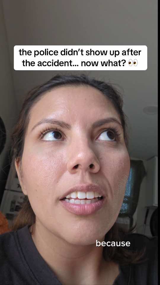 Called the police after a car accident and they didn’t show up? 😭 Here’s what you should do next! #CarAccidentTips #...