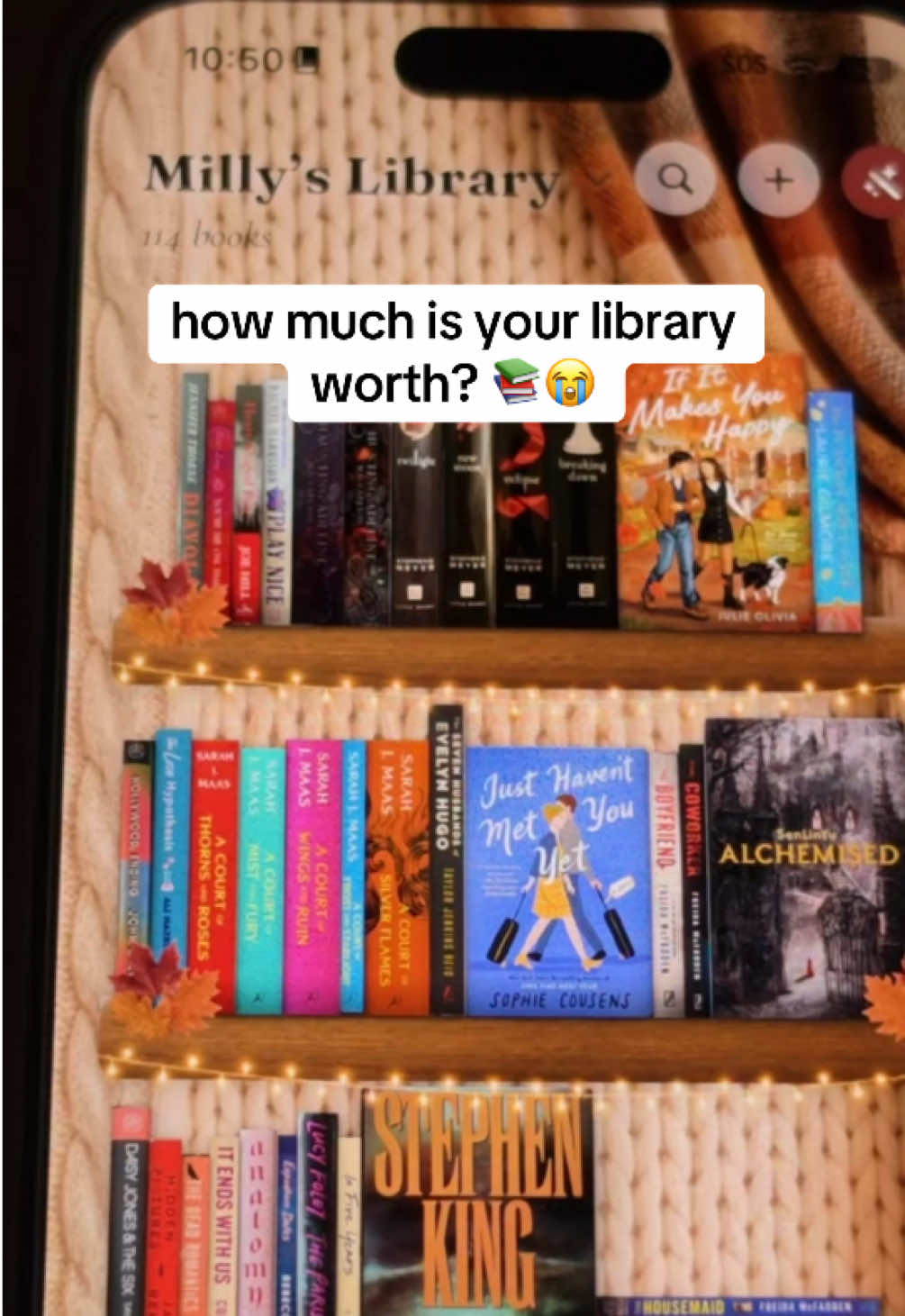 Have you ever wondered how much your book collection is worth? 👀📚💸 #BookTok #BookCollection #BookTrackingApp #Book...