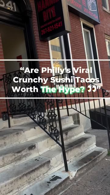 Had to see what all the hype was about 👀 Finally tried the viral Crunchy Sushi Tacos from Hannie Bite and overall I’...