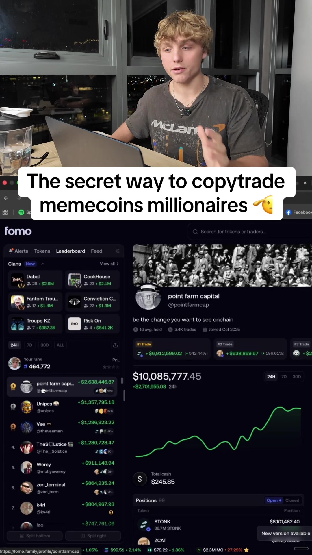 So simple #memecoins #fomo #copytrading #cupsey #crypto