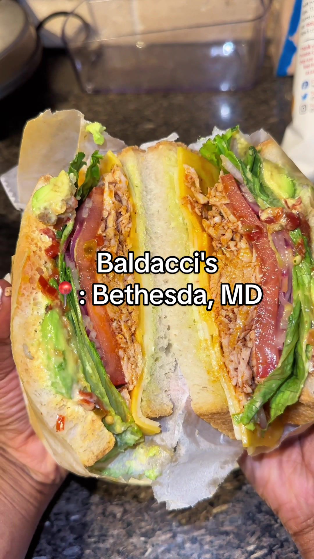 Listen, I don't keep bread in the house but I'm honestly, truly a sandwich girlie. 🥪 Balducci's in Bethesda was 10/1...