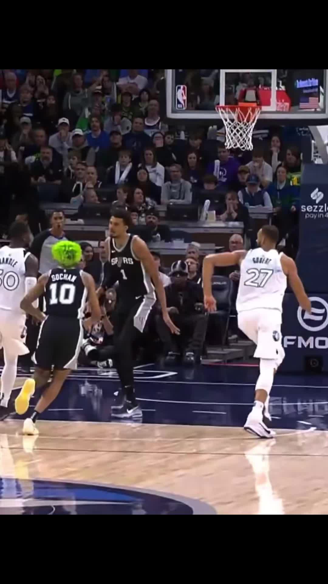 Rudy Gobert highlights #gobert #nba #basketballtiktok #highlights