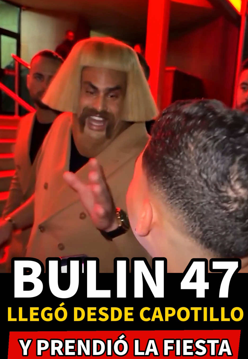 Bulin 47 llegó desde Capotillo y prendió la fiesta 😂🔥 "no ando en paquete… yo tengo sed" 💀 etiqueta al pana que ll...