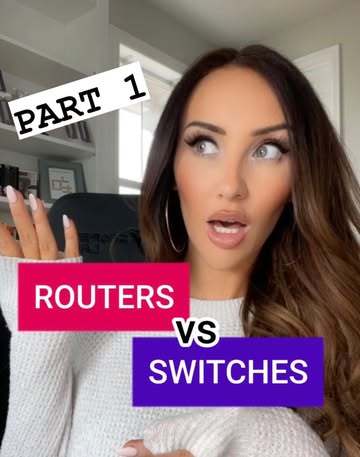#Routers vs #Switches (Part 1) 🤓 #techtok #computernetworking #networkengineer #engineer #salesengineer #technologyt...