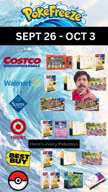 Every 30th Celebration drop this week, store by store 👇 🛒 Costco: ETB + Booster Bundle combo coming for $57.99 (ear...