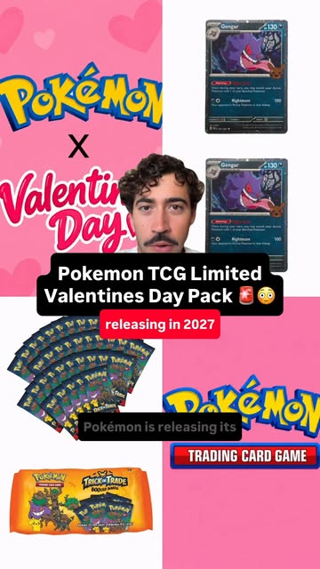 Pokemon is reportedly releasing its first-ever Valentine's Day TCG set 💕 The Pokemon TCG Valentine's Box is said to...