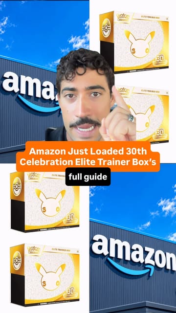 🚨 Amazon just opened invites for the 30th Celebration ETB ($59.99) Here’s what you need to know: 📦 Hit “Request inv...