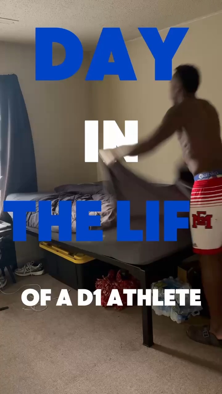 Day In The Life of A D1 Athlete
