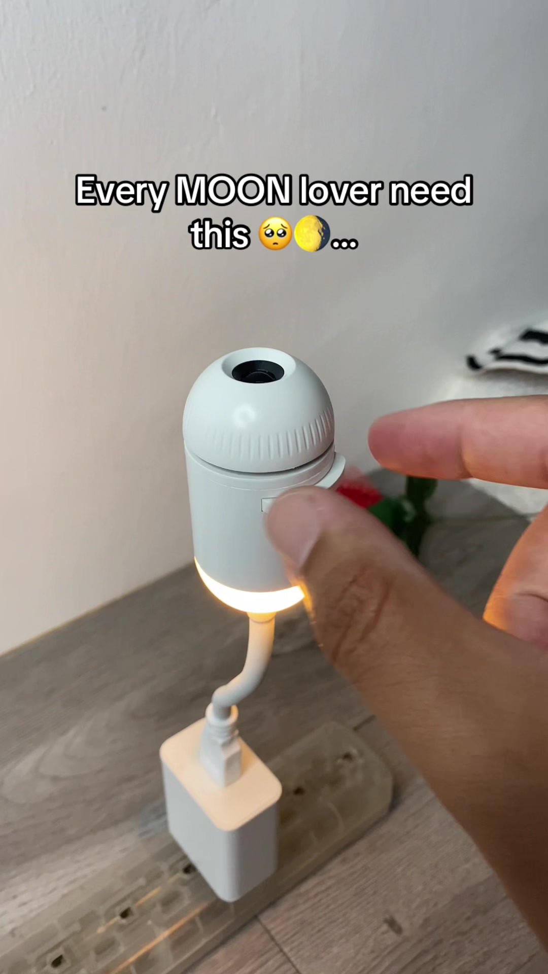 Comment “Moon” if you need it ✨🌖 #starprojector #relaxing #night #projectorgalaxy #roomvibes