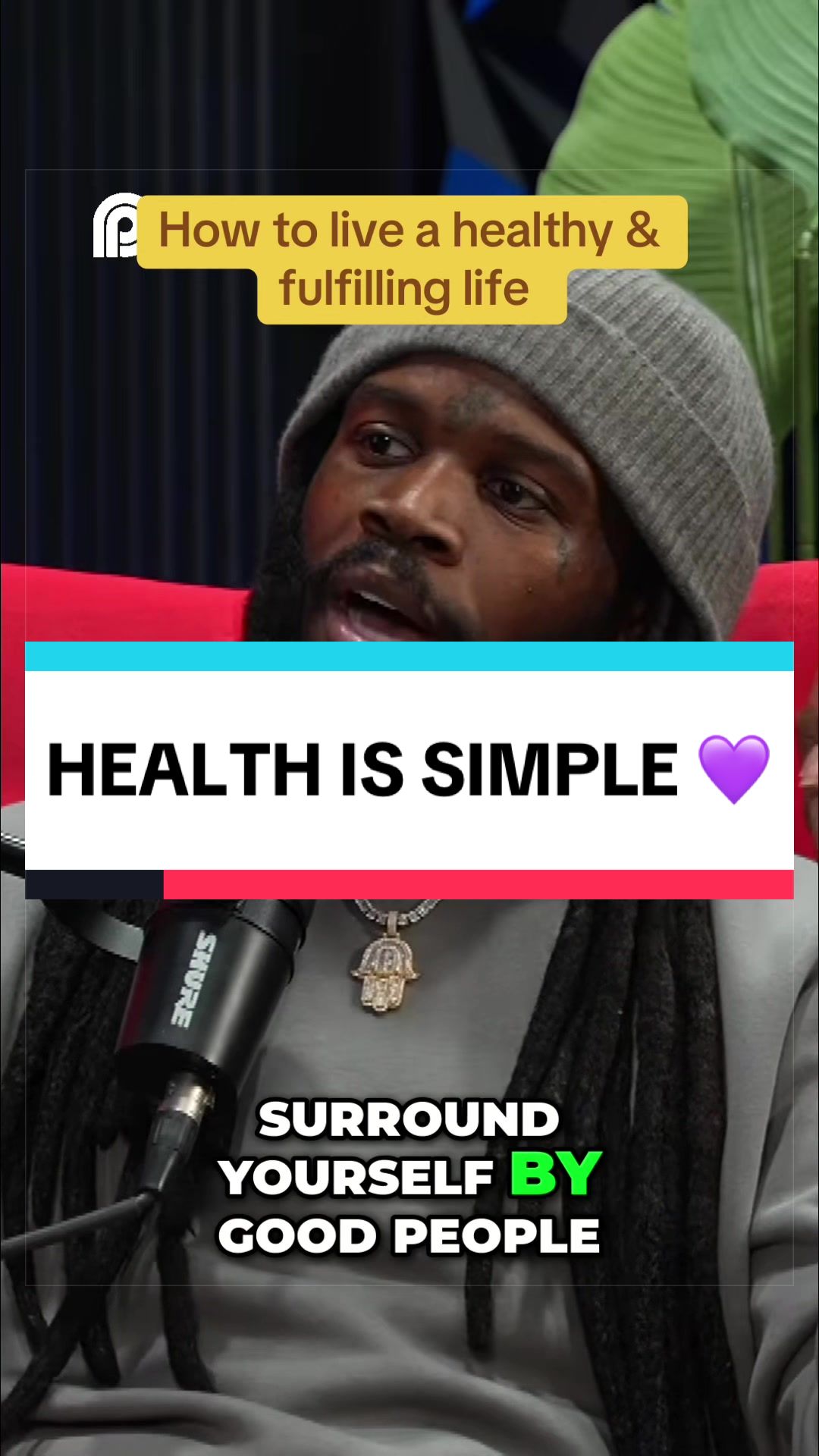 Eat pure Whole Foods, move your body, get sunlight, stay hydrated, and have good s*x. It’s so simple don’t over compl...