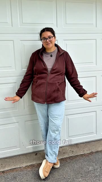 loving this fleece zip up sweatshirt from @cootry_sports !! perfect for all the fall activities🍂🍂 #explorepage #fal...