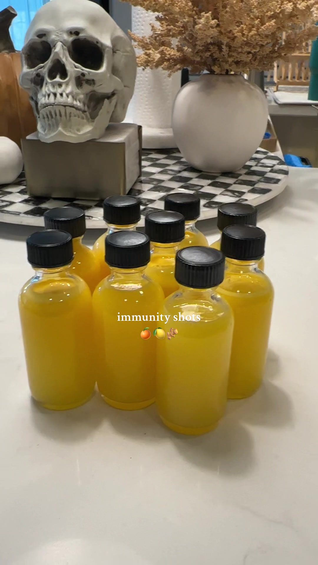lets make orange lemon ginger shots 🤧 #wellnessshots #immunitybooster #fluseason #fy