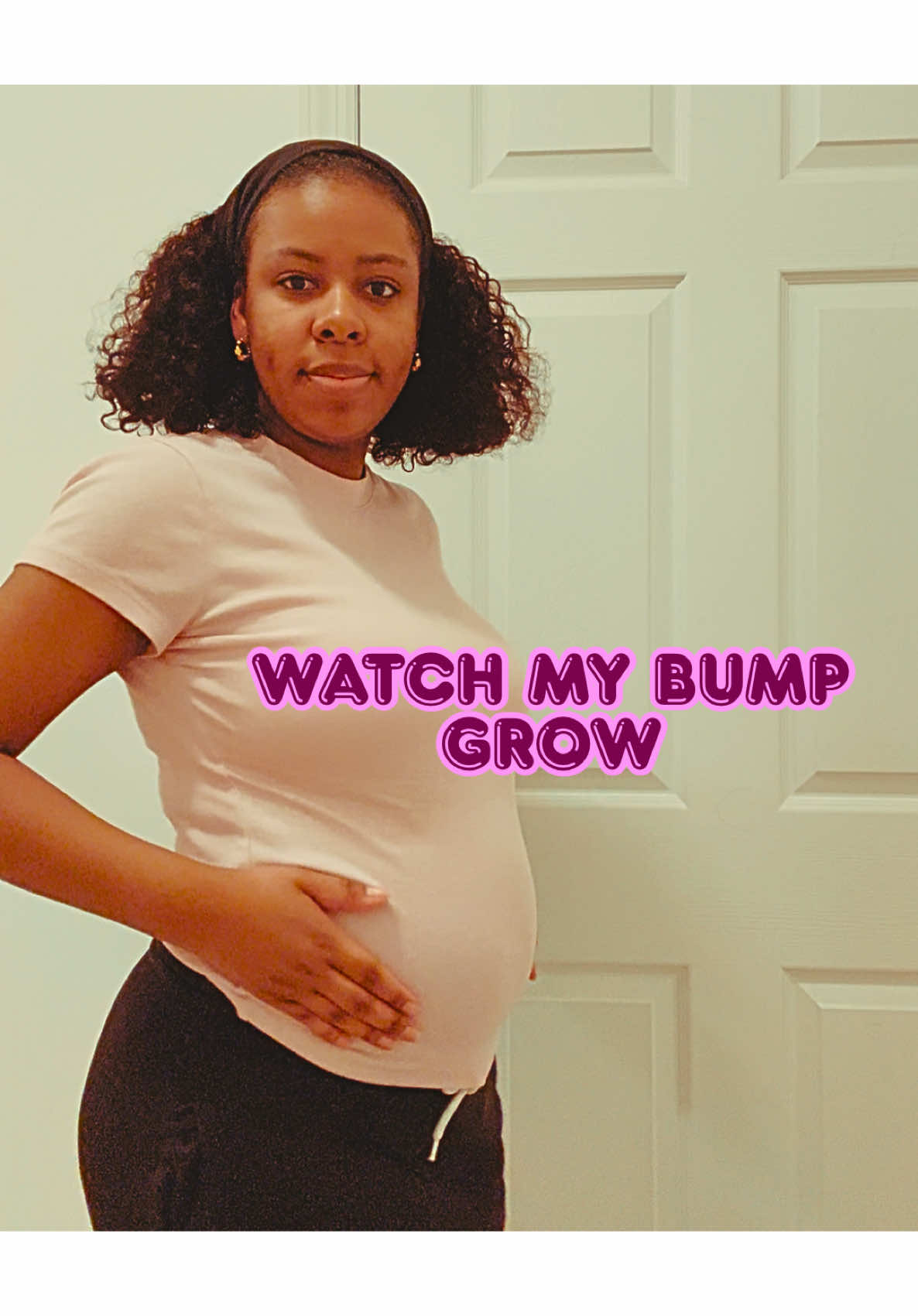 From 5 Weeks to 20 Weeks , Baby Girl has grown so much 🥰 . How Far Along Are you? #pregnant #bumpdate #duedate #firs...