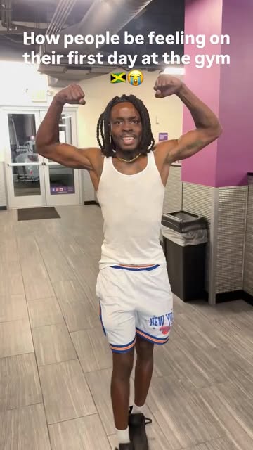 How mfs be feeling on the first day at the gym 💀 #fyp #funny #fitness #jamaica