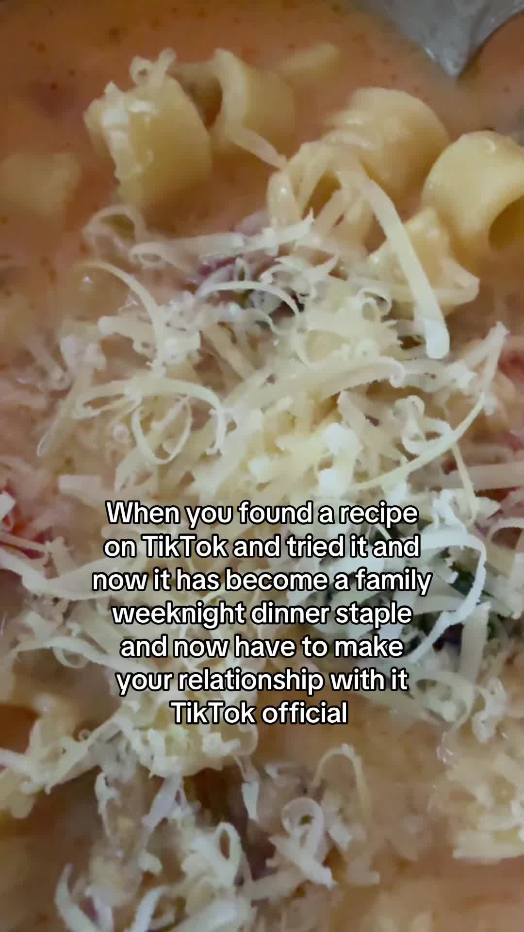 When you’re in a new relationship thanks to TikTok #weeknightdinner #tiktokrecipe