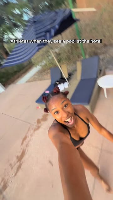 Was out there till the sun set 🤪 #explorepage✨ #collegeathlete #track #boilerup #pool