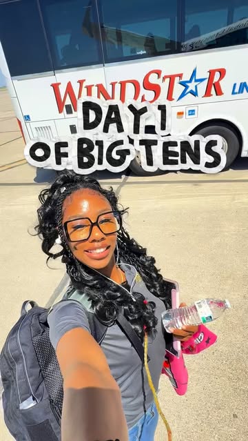 Day 1 B1G Tens TRAVEL DAY!! 🫶🏾 #collegeathlete #explorepage✨ #track #purdue #trackandfieldathlete