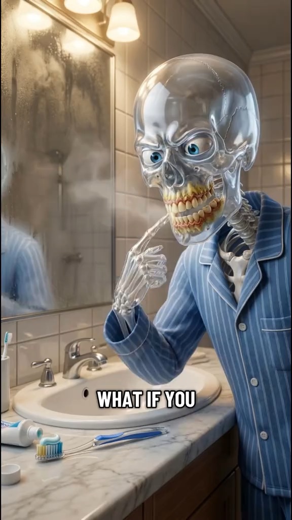 What happens if you don’t brush your teeth for 1 year 🤔?