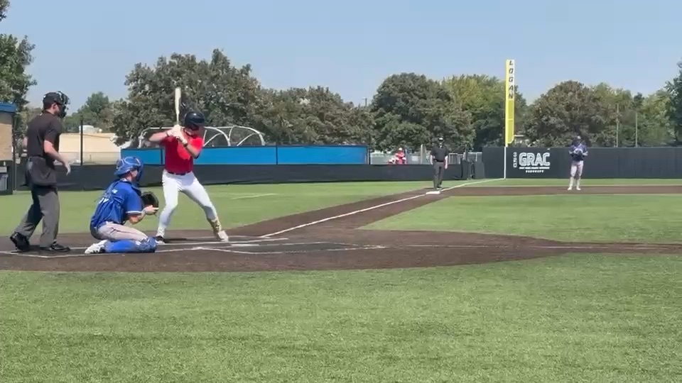 College baseball player