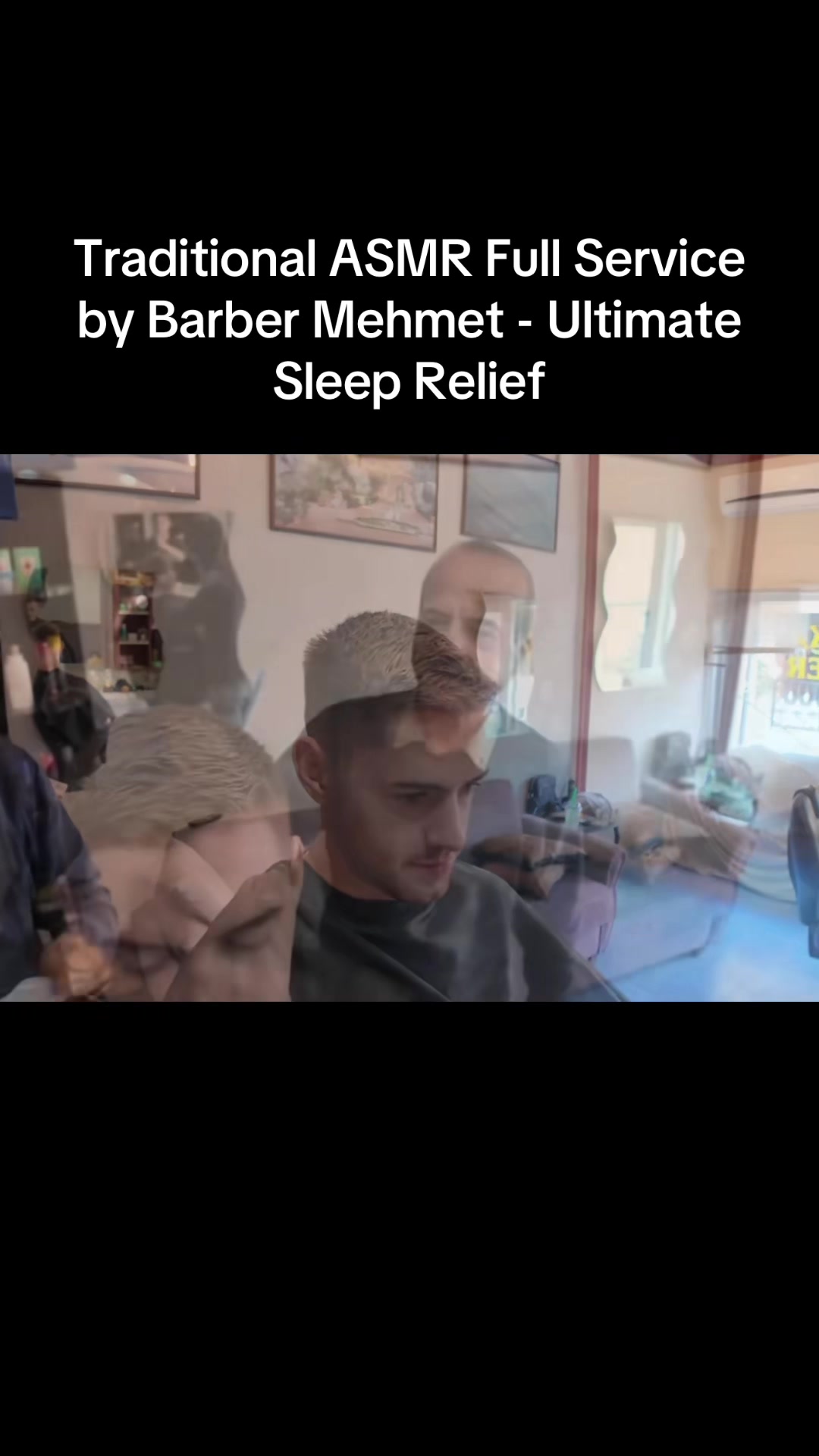 Traditional ASMR Full Service by Barber Mehmet - Ultimate Sleep Relief #asmr #asmrmassage #sleep #barber #barbershop