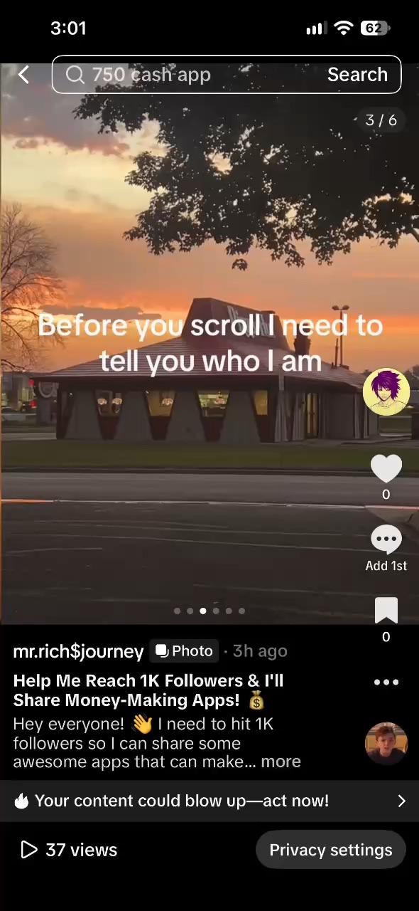 This video is showing me how make money just started