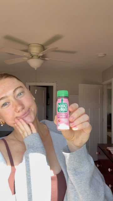love starting my morning with @goodbellyprobiotics