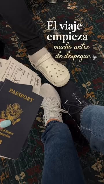 A veces pensamos que el viaje empieza cuando el avión despega. Para mí, empieza mucho antes. Desde ese momento en que...